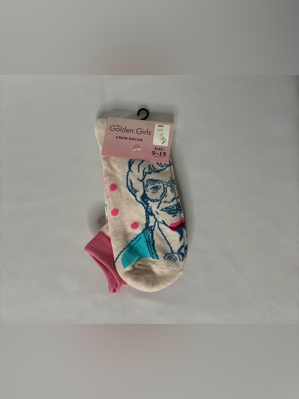 Fun Novelty Socks Featuring Golden Girls Sophia